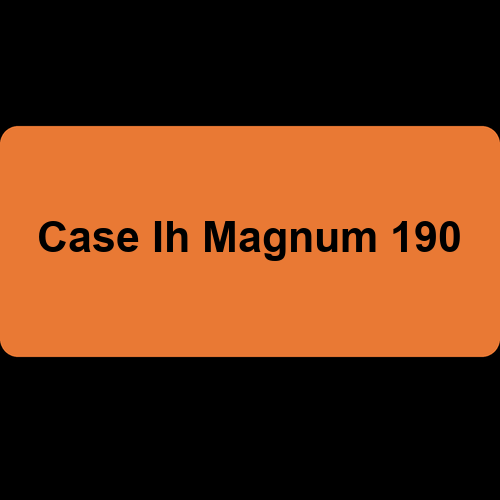 Case Ih Magnum 190